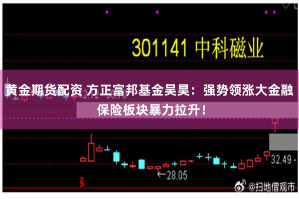 黄金期货配资 方正富邦基金吴昊：强势领涨大金融 保险板块暴力拉升！