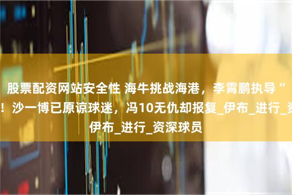 股票配资网站安全性 海牛挑战海港，李霄鹏执导“大鱼2”！沙一博已原谅球迷，冯10无仇却报复_伊布_进行_资深球员